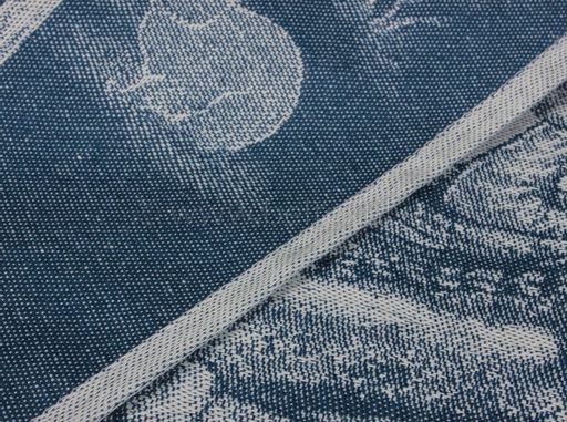 07с-39ЯК 50*70 Полотенце "Снегурочка" цв. синий