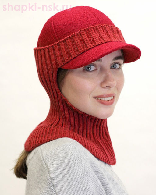 639-K-Д Комплект женский (бейсболка+снуд) (56-58)