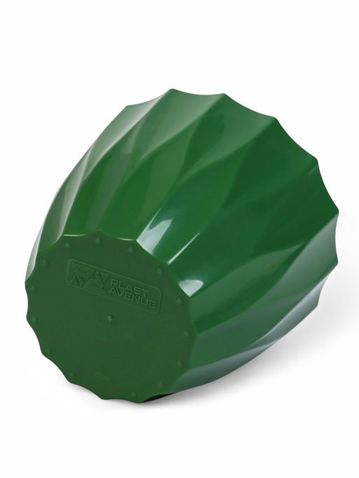 Кашпо для цветов Флюте, 1.9 л, d=16 см, h=14.5 см, пластик, цвет малахит - Simaland фото 4