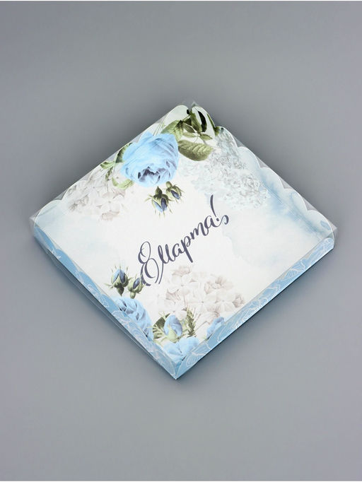 Цена за 5 шт. Коробка для печенья, 8 марта, 18?18?3 см