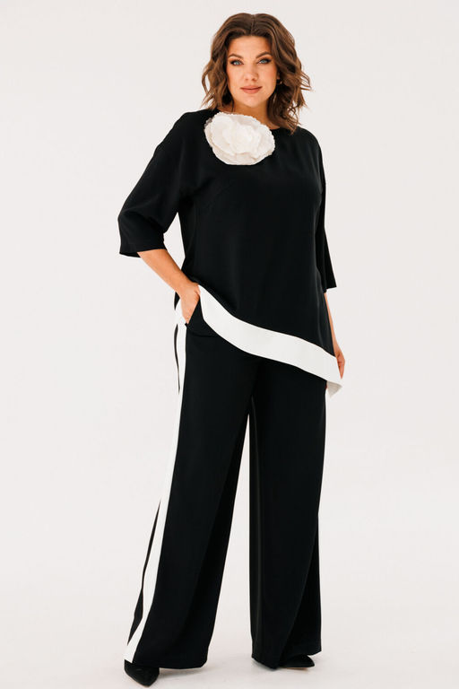 Платье INVITE 4083 черный дизайн - Mira fashion фото 370