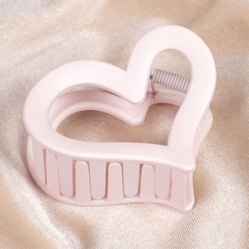 Крабик для волос 6 см Сердце / GTQ-46 /уп 12/240/микс - ГалеонТрейд фото 5