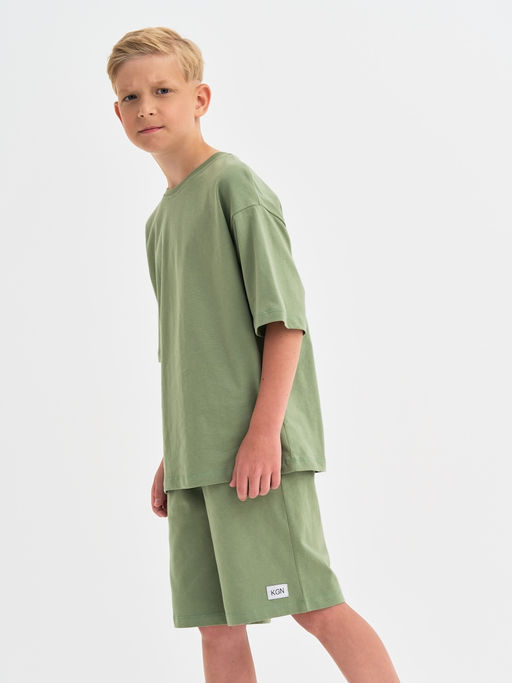 Пижама для мальчика цвета хаки - Kogankids фото 13