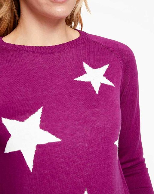 Пуловер, фуксия - Linea tesini фото 4