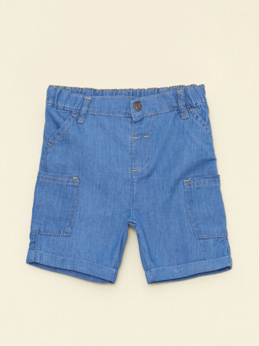 Beli Lastikli Basic Erkek Bebek Jean ?ort