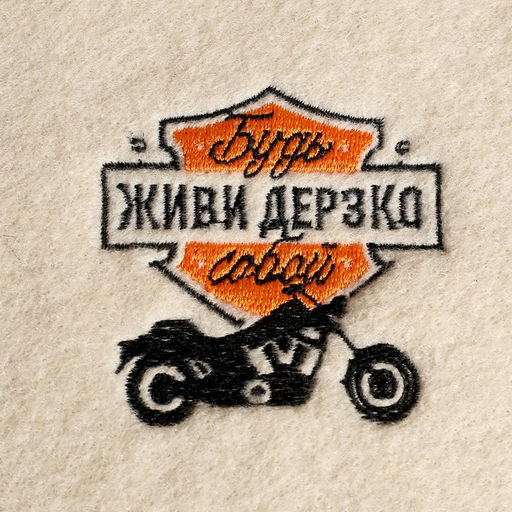 Коврик для бани с вышивкой Будь собой, живи дерзко 40х30 см - Банная забава фото 2