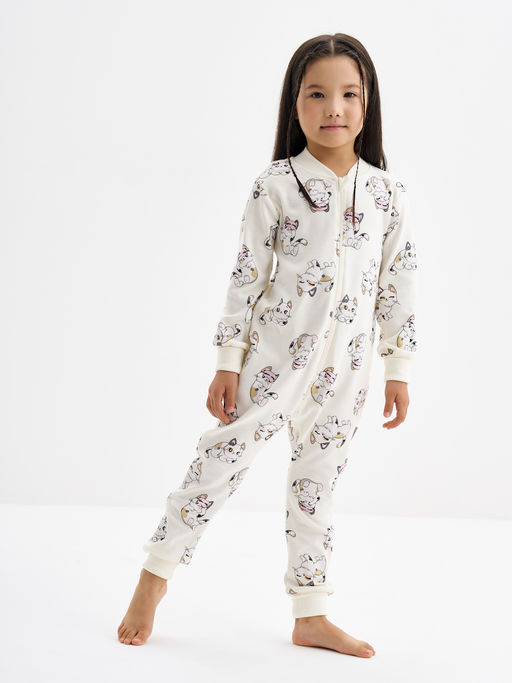 Комбинезон для сна для девочки с принтом - Kogankids фото 6