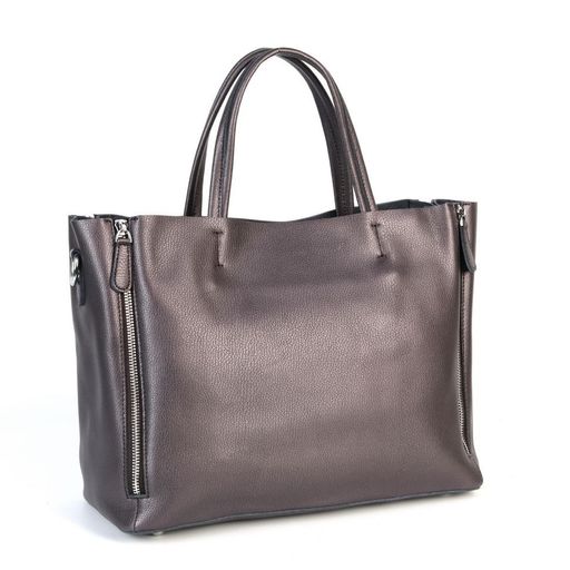 Женская кожаная сумка К-1022-208 Кофе - Cidirro фото 3