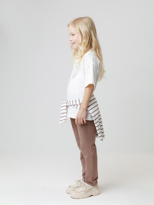 КР 302819/сахар к631 фуфайка (футболка) для дев