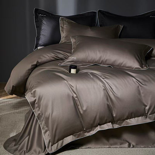 КПБ Mency Winni Mark Cross Бархатный сатин MENWMC004 1.5 спальный