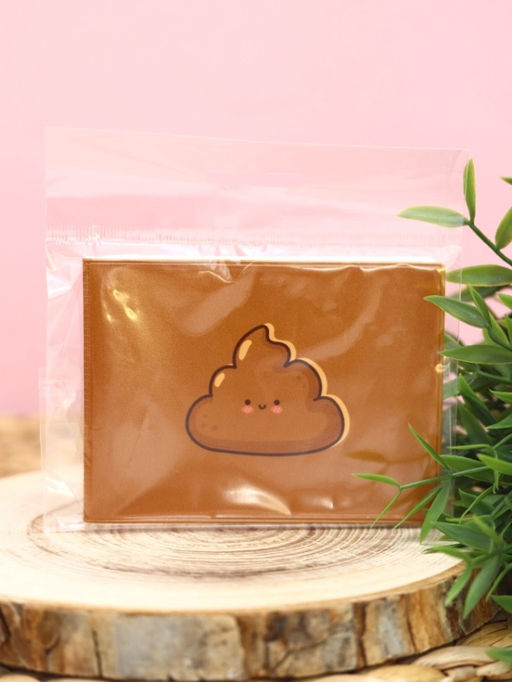 Обложка для студенческого Cute poop, плотность 600 мкм