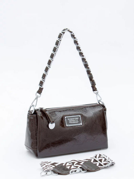 Сумка 0847CY coffee Polina&Eiterou