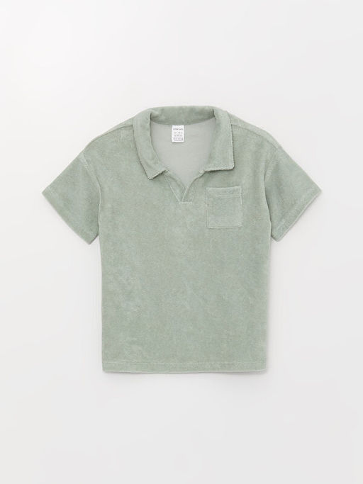 Polo Yaka Basic Erkek Bebek Ti??rt ve ?ort 2li - Waikiki фото 2