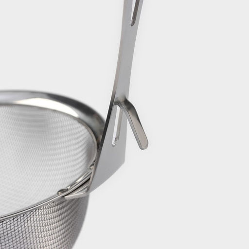 Сито-дуршлаг Magistro Arti, d=16 см, с фиксатором, нержавеющая сталь, серебристое