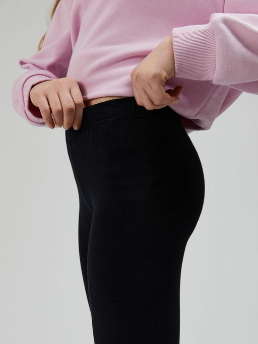 ACOOLA / Брюки детские для девочек (лосины) Selestin_lg черный  фото 5