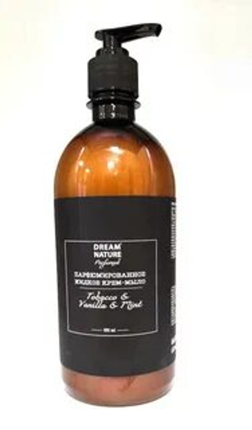 Dream Nature Жидкое крем-мыло парфюмированное "Tobacco & Vanilla & Mint" 650мл. (15)