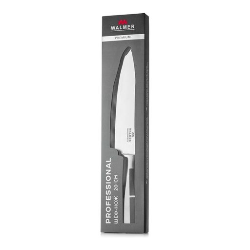 Нож Шеф Walmer Professional 20 см, цвет хром  фото 8