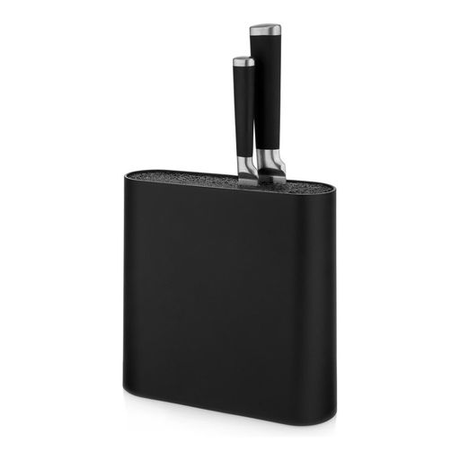 Подставка для ножей Walmer Supreme, 23x7x22 см, цвет черный  фото 3