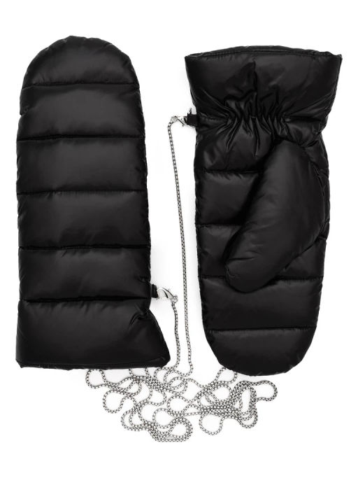 Рукавицы женские флис IS8534 black - Eleganzza фото 5