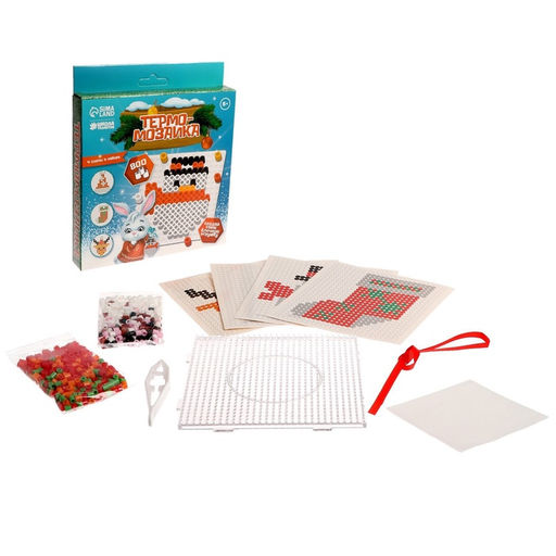 Термомозаика Новый год! с пинцетом - Школа талантов фото 2