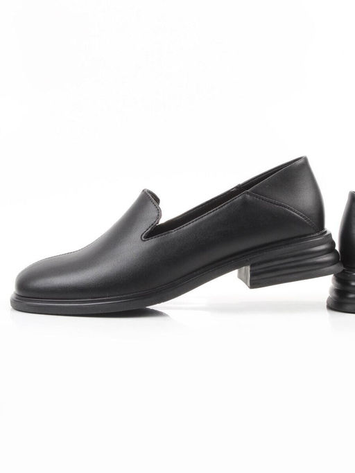 06-M47-2 BLACK Туфли женские (натуральная кожа)