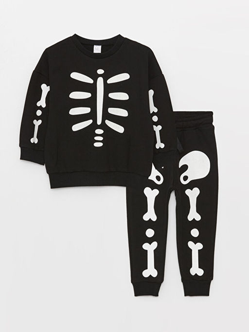 Bisiklet Yaka Erkek Bebek Sweatshirt ve E?ofman Alt 2li - Waikiki фото 3