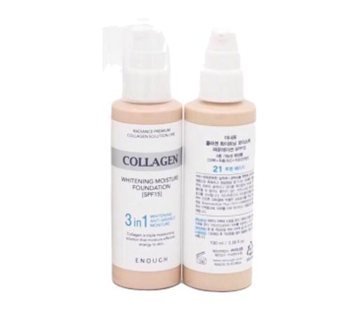 nough Тональный крем с коллагеном Collagen Foundation 3 in 1 SPF 15 №13 (100 мл) - Baizton фото 2