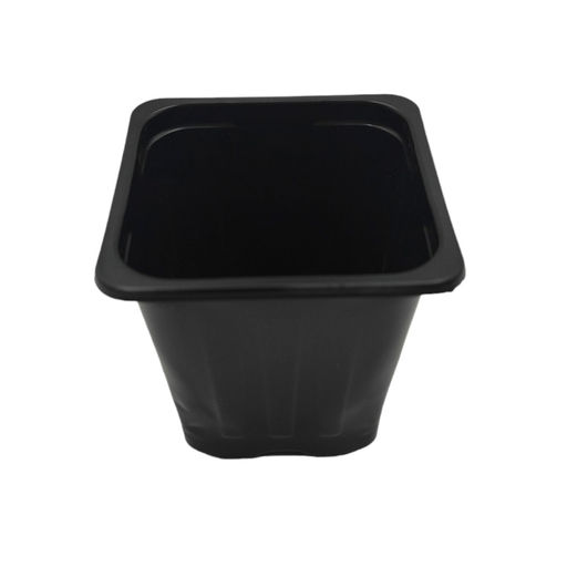 10шт. Горшок для рассады 0,23л 7х7х6,5см (полистирол)