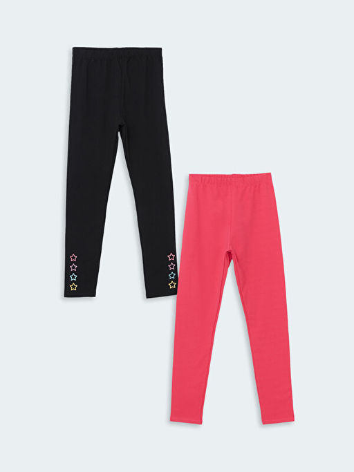 Beli Lastikli K?z ?ocuk Tayt 2li