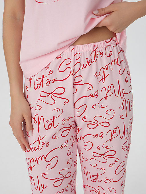 Комплект домашний женский с узором - Mark formelle фото 5