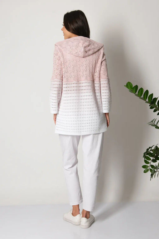 БЕЛАРУСЬ Кардиган Д 2514/пудровый