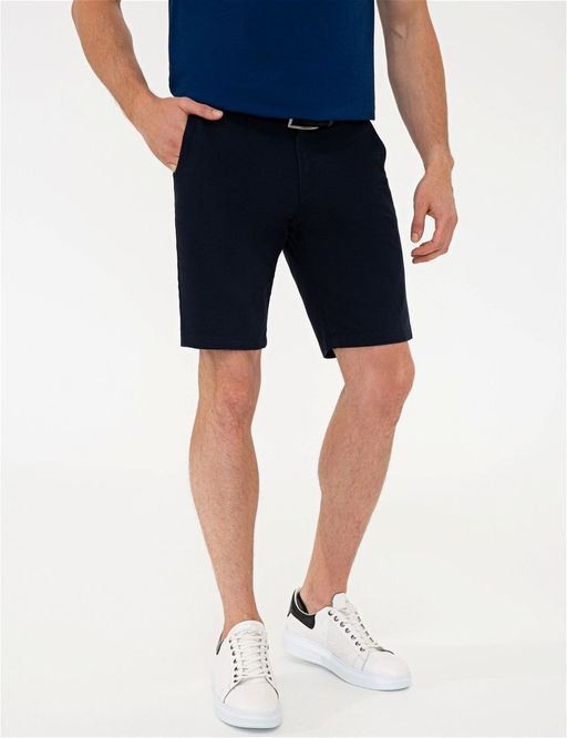 Lacivert Standart Fit Bermuda _ort - Pierre cardin фото 2