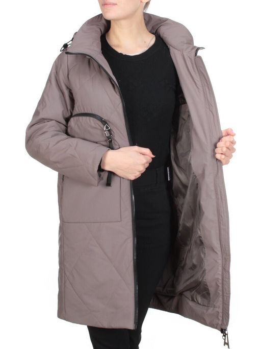 M-5022 GRAY Куртка демисезонная женская CORUSKY (100 гр. синтепон) - Fashion фото 6