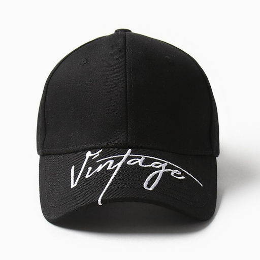 Кепка MINAKU «Винтаж», чёрная, размер 56-58