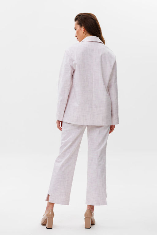 Костюм NIKVA н492-1-Р розовые штрихи  фото 4