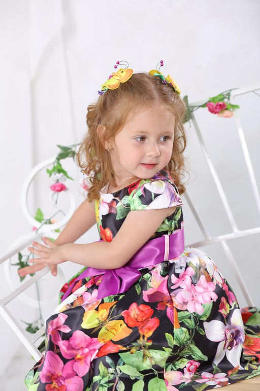 А 385 платье для девочки ЭЛЛИ - Etoelf фото 2