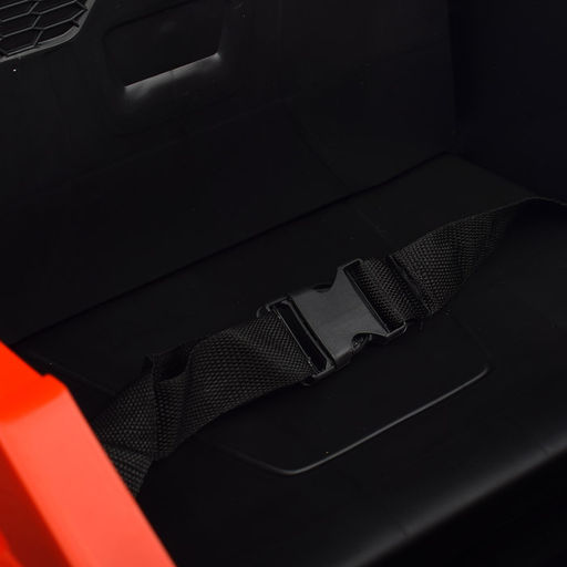 Электромобиль "Багги кросс" с р/у управлением, четырехколесный, двухместный, двойной привод (красный)