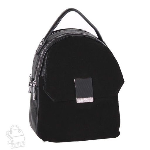 Рюкзак женский 69162-1AA black Velina Fabbiano-Safenta/30  в Новосибирске