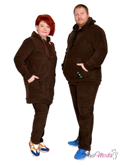 Толстовка Модель №1442 размеры 44-84 - Plusmoda фото 10