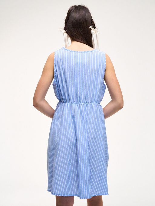 Сарафан голубой CN25121BL2 - Nota bene фото 4