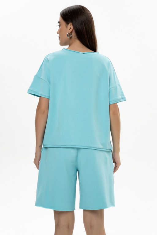 футболка хлопок с лайкрой - Solo mio фото 9