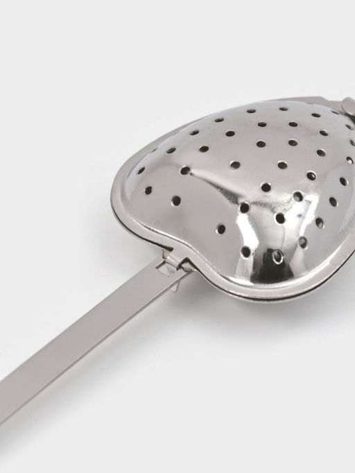 Цена за 2 шт. Ситечко для чая Доляна Сердце, 14.5?4 см, нержавеющая сталь, серебристое