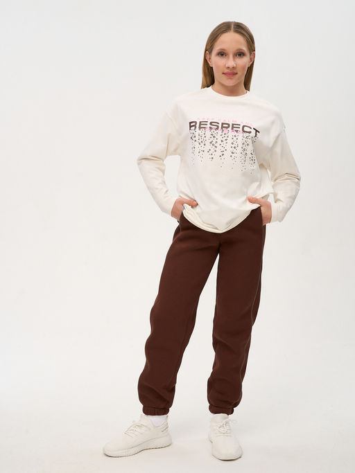 Брюки шоколадный 243271338 - Nota bene фото 12