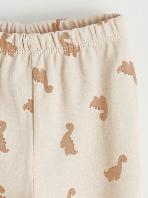 Dinazor Desenli Erkek Bebek Pantolon