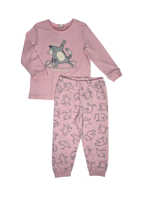 CRB wear / CWKG 50221-27K Пижама для девочки (джемпер, брюки), Розовый/ex. Cherubino