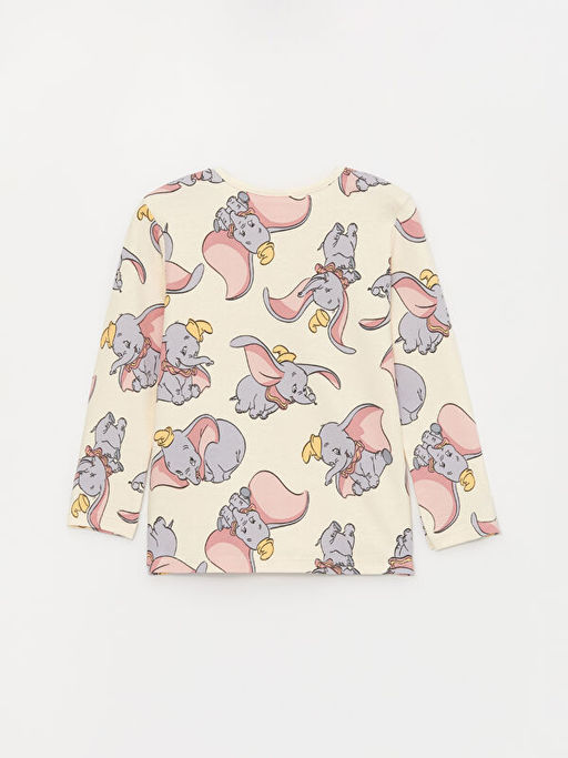 Bisiklet Yaka Desenli Uzun Kollu K?z Bebek Pijama Tak?m? - Waikiki фото 3