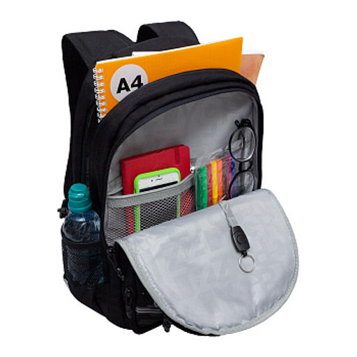 RB-653-2 Рюкзак школьный с обвесом и картхолдером на держателе - Grizzly фото 26