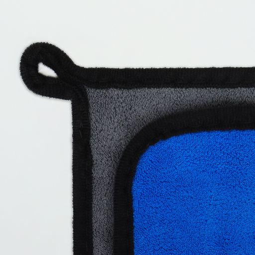 Полотенце для животных супервпитывающее, малое, 400 г/м, 30 х 30 см, синее - Пижон фото 8