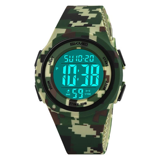 Часы наручные Skmei мужские электронные спортивные 2286green-camo