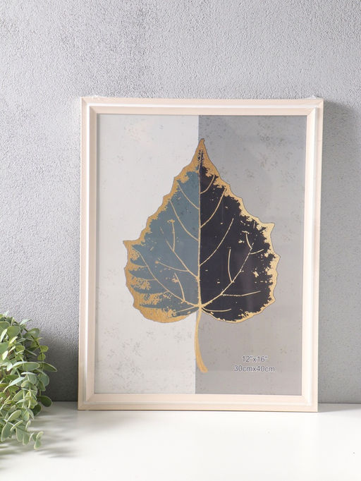 Фоторамка для фото 30×40 см «Остин», пластик, бело-бежевый, 44.2×34.2×1.5 см